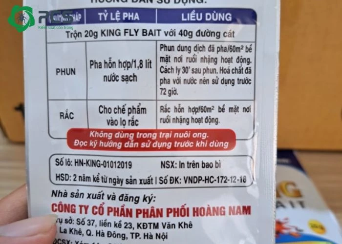 hóa chất diệt ruồi